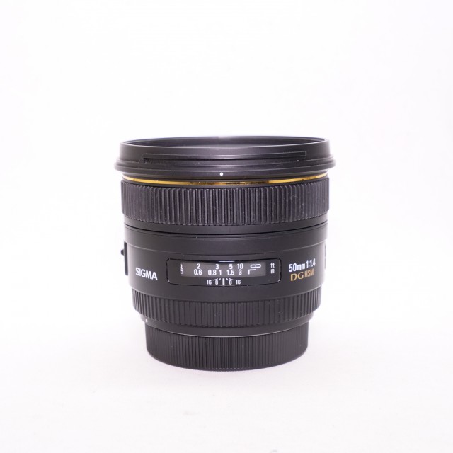 Sigma Used Sigma 50mm f1.4 EX DG lens for Canon EOS