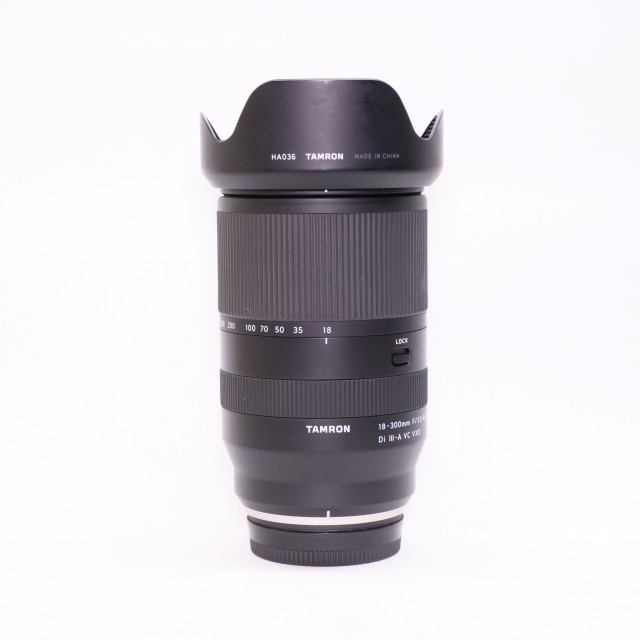 Tamron Used Tamron 18-300mm f3.5-6.3Di III-A VC VXD lens for Fuji-X