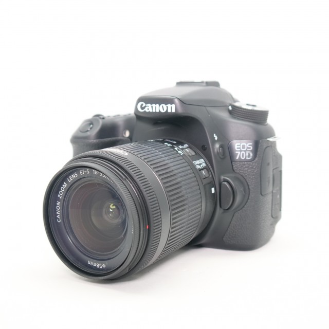 Canon Used Canon EOS 70D DSLR with 18-55mm STM lens