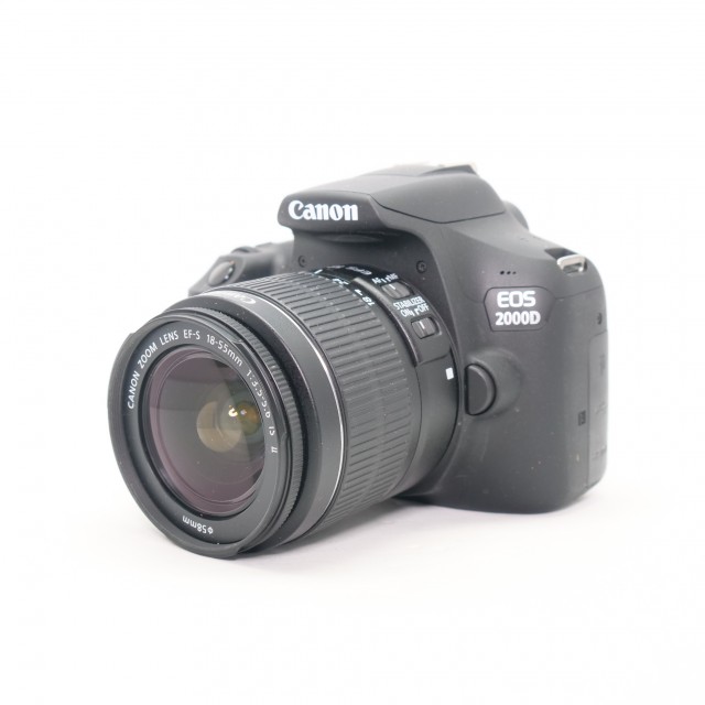 Canon Used Canon EOS 2000D DSLR with 18-55mm lens