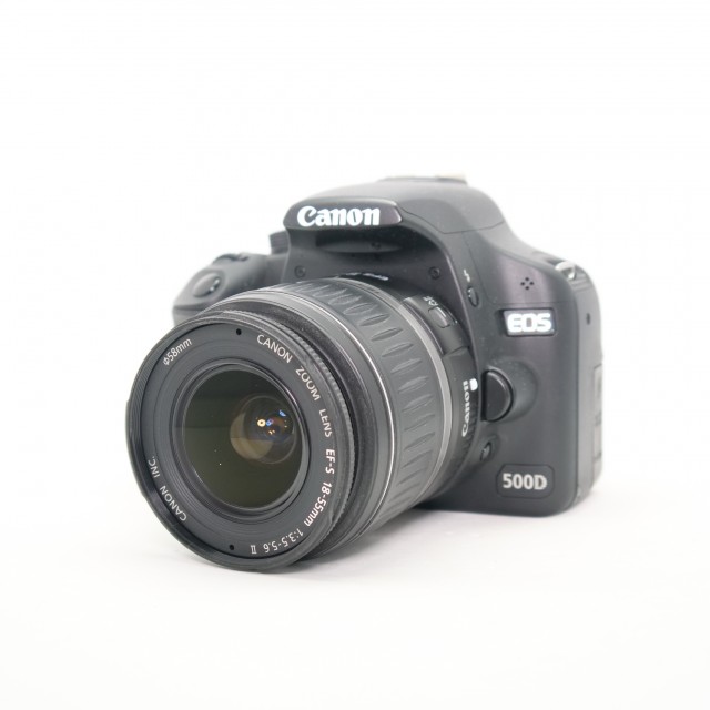 Canon Used Canon EOS 500D DSLR with 18-55mm lens