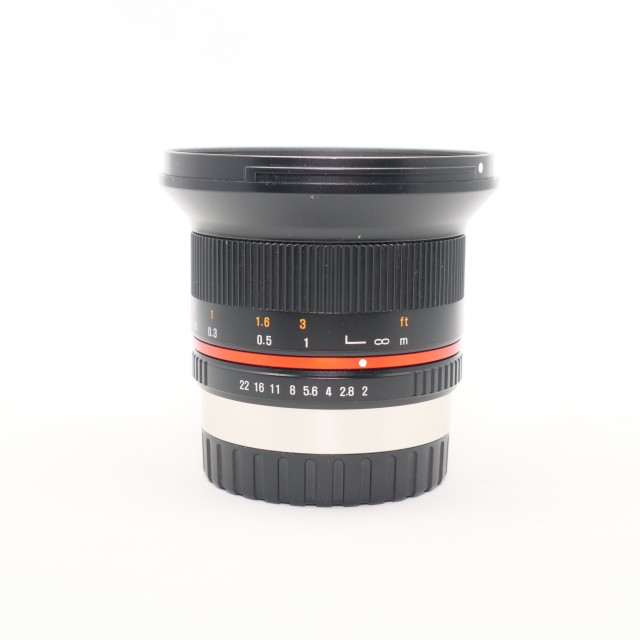 Samyang Used Samyang MF 12mm f2.0 lens for Fuji X, black