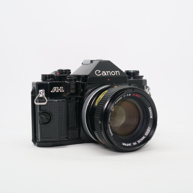 Canon Used Canon AE-1 Program 35mm SLR with 50mm f1.4 lens