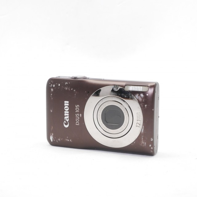 Canon Used Canon IXUS 105 digital compact camera, brown