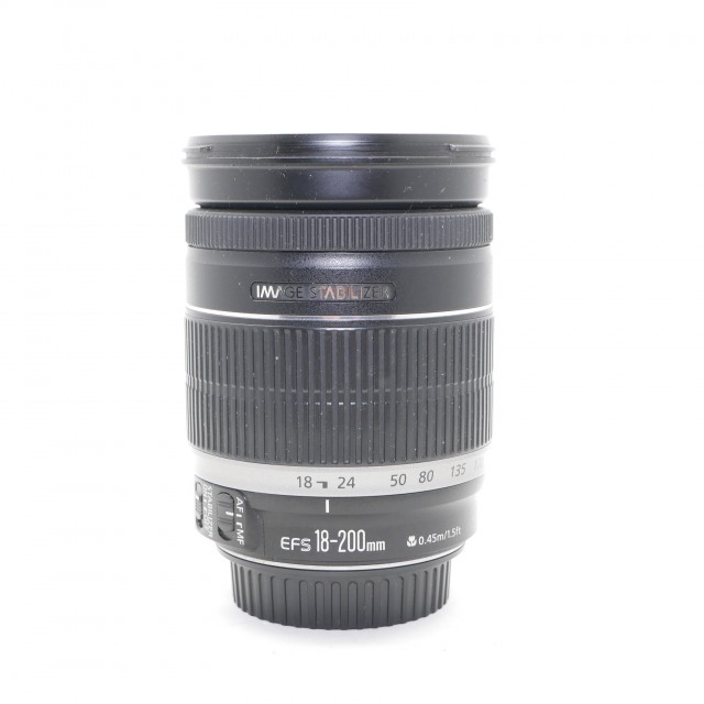 Canon Used Canon EF-S 18-200mm f3.5-5.6 IS lens