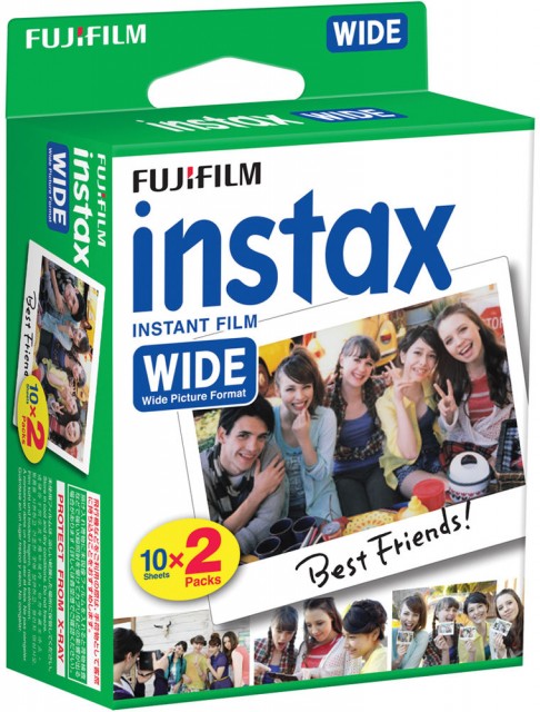 Instax Instant Colour Film Wide Twin Pack (20 Shots)