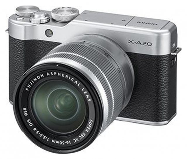 Fujifilm X-A20 (Silver) with Silver XC 15-45 lens - Fujifilm X Cameras ...