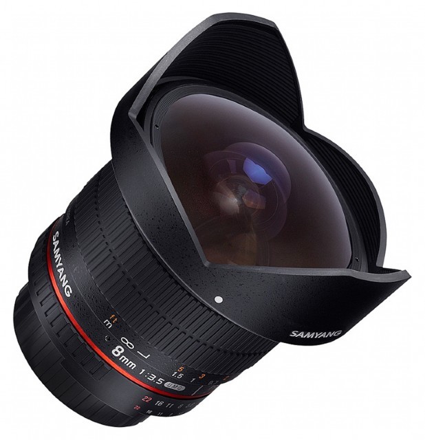 Samyang MF 8mm f3.5 CSII Fisheye lens for Sony E - Castle Cameras