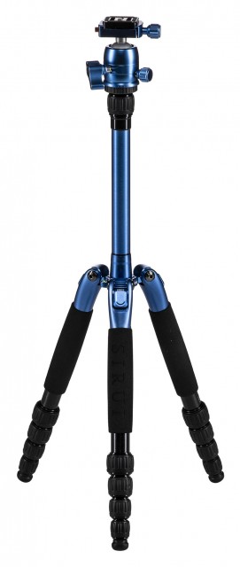 Sirui T-005S Tripod Kit with B   -00K Head, Blue - Castle Cameras