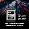 Lexar Lexar CFexpress PRO Type B Silver series 256GB - R1750/W1300MB/s