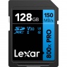 Lexar Lexar SDXC 800x PRO Blue Series 128GB UHS-1 V30 - Read 150MB/s