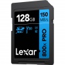 Lexar Lexar SDXC 800x PRO Blue Series 128GB UHS-1 V30 - Read 150MB/s