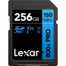 Lexar Lexar SDXC 800x PRO Blue Series 256GB UHS-1 V30 - Read 150MB/s