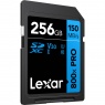 Lexar Lexar SDXC 800x PRO Blue Series 256GB UHS-1 V30 - Read 150MB/s