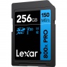 Lexar Lexar SDXC 800x PRO Blue Series 256GB UHS-1 V30 - Read 150MB/s