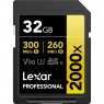 Lexar Lexar SD Pro Gold Series UHS-II 2000x 32GB V90