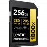 Lexar Lexar SD Pro Gold Series UHS-II 1800x 256GB V60