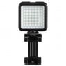 Hama Hama 49 BD LED Light with Phone Holder, Tripod Thread and Flash Shoe