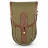 Billingham Billingham TEN-16 Camera Pouch, Sage FibreNyte-Chocolate Leather trim