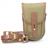 Billingham Billingham TEN-16 Camera Pouch, Sage FibreNyte-Chocolate Leather trim