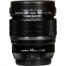 Olympus 45mm f1.2 Pro lens, black